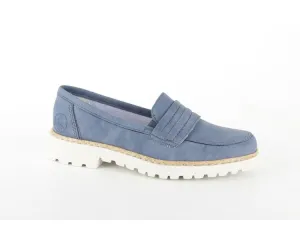 Rieker 54855-10 Loafer Blue