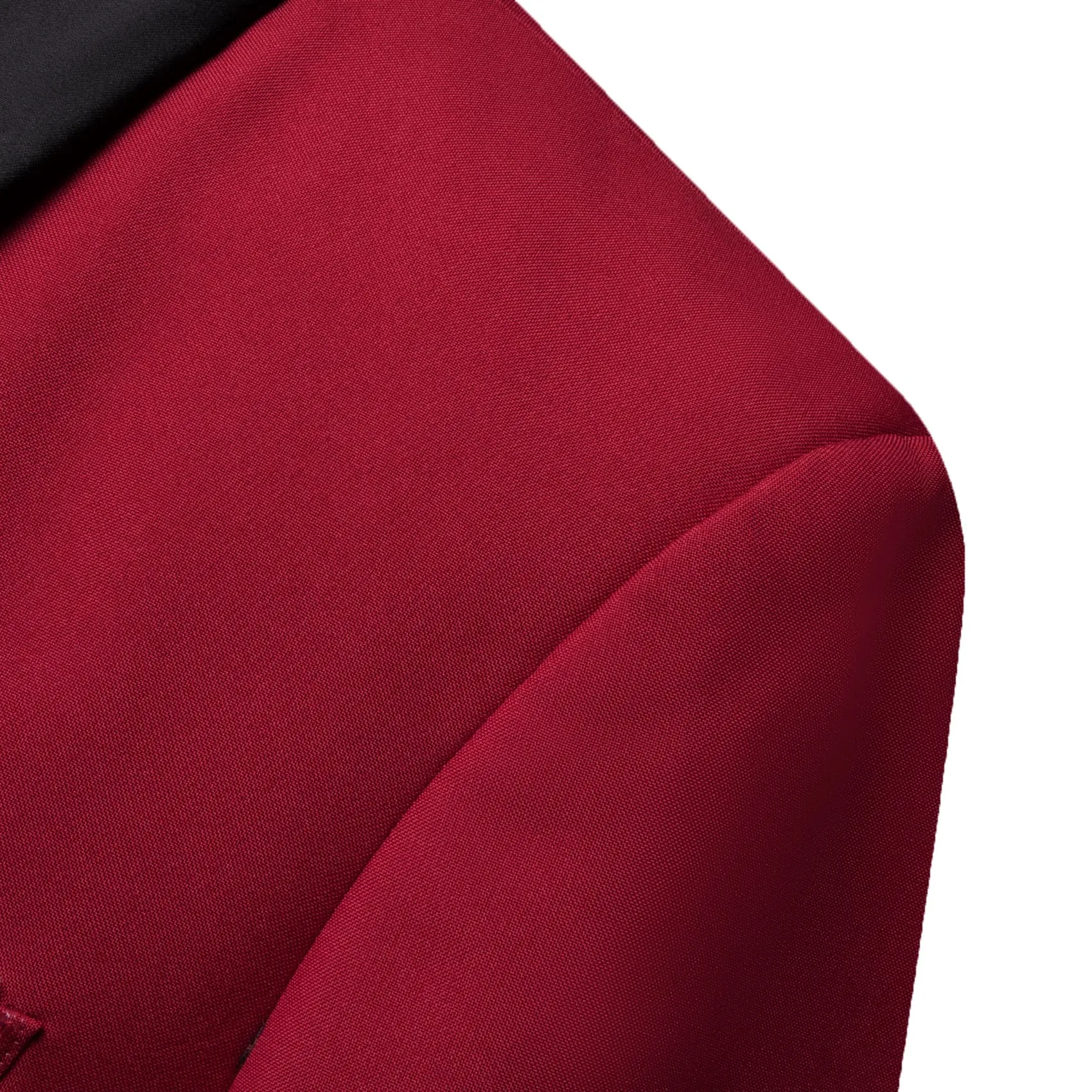 Ties2you Prom Suit Shawl Collar Vivid Burgundy Solid Slim One Button Up Silk Mens Wedding Suit