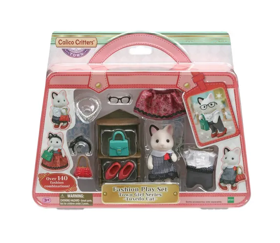 Tuxedo Cat Fashion Play Set Calico Critters